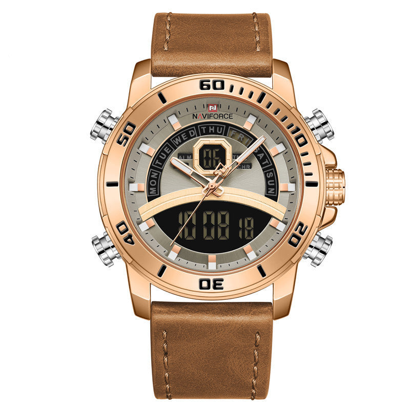 Naviforce men's belt quartz watch