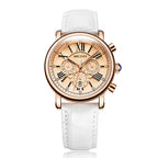 MEGIR Luxury Women Watches Fashion Casual Female Quartz Wristwatch Leather Waterproof Ladies Wrist Watch