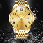 OLEVS Luxury Brand Men Automatic Mechanical Wrist Watch - Acquisti Online