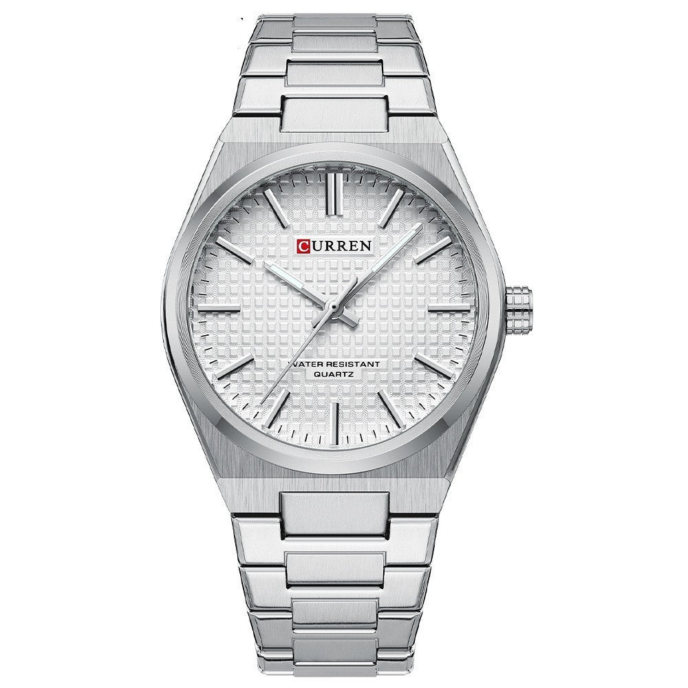Men's Simplicity Grid Quartz Business  Men's Watch