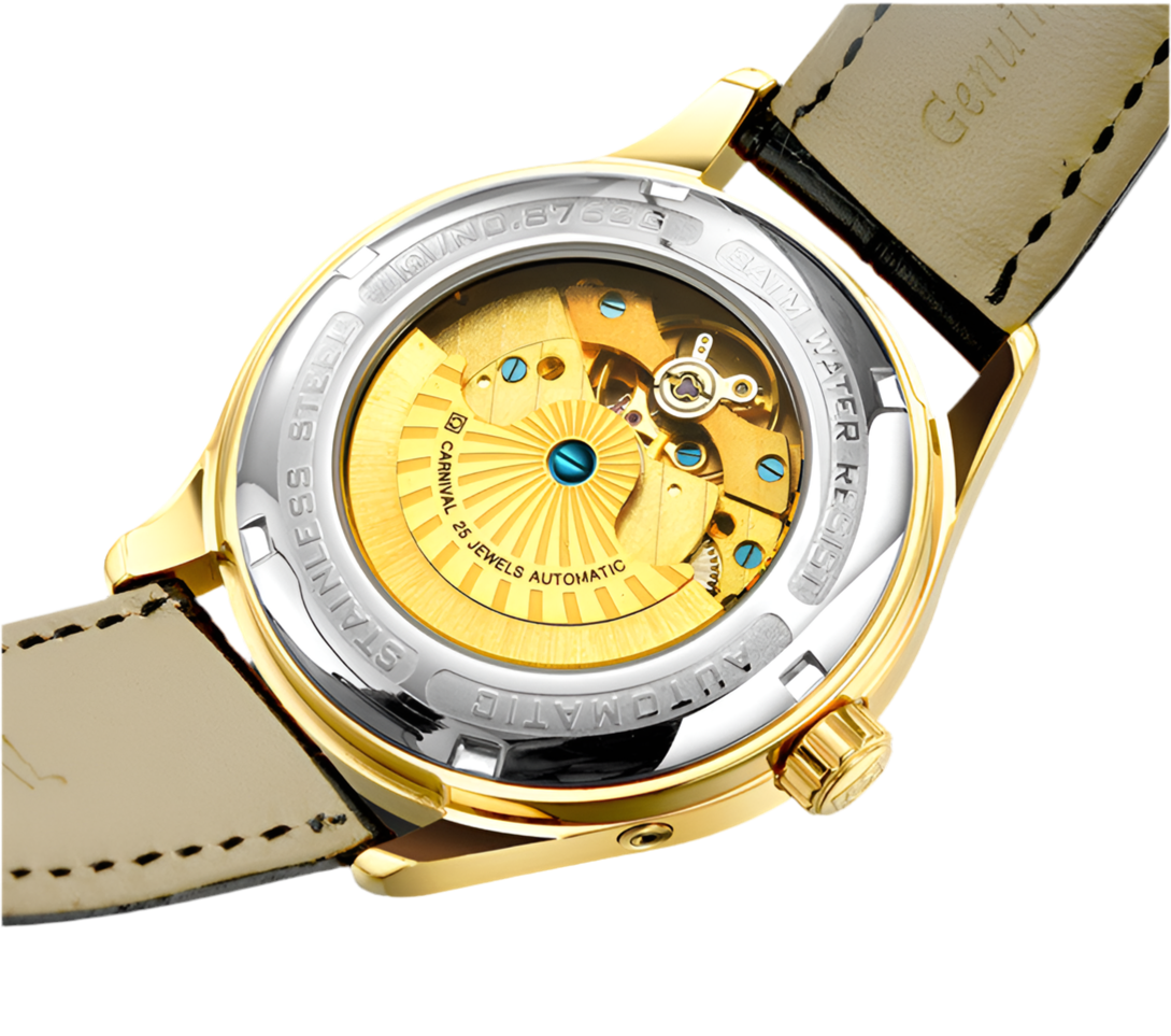 Luxury brand Men Wrist watch Men Unique Design Style Automatic Mechanical Watches Switzerland Carnival Famous Brand Fashionable Carnival Watches Full Automatic Mechanical Watches - Acquisti Online