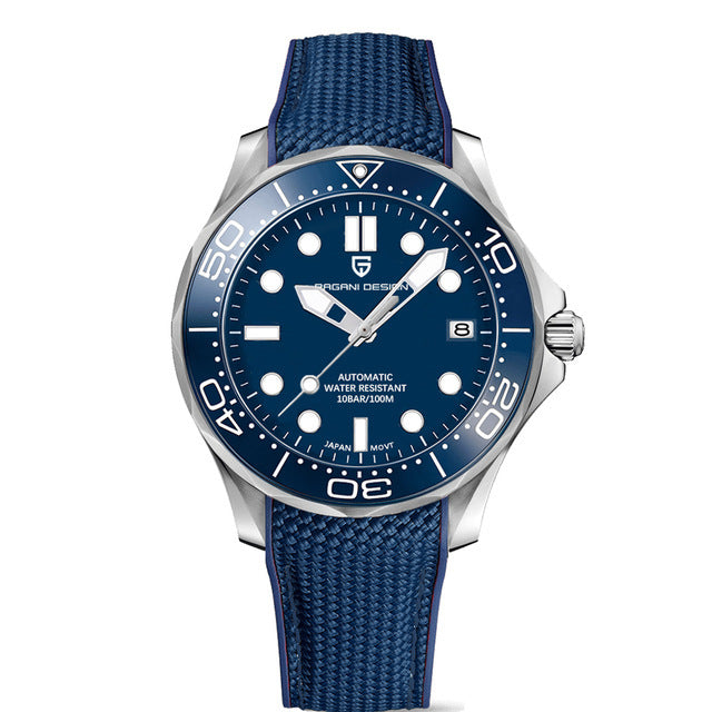 PAGANI DESIGN PD-1667 Man Automatic Steel Strap Sports Watch