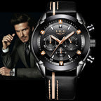 Men's Casual waterproof business sports quartz watch