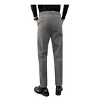 All-match stretch draperende pantalon rechte enkellange cargobroek