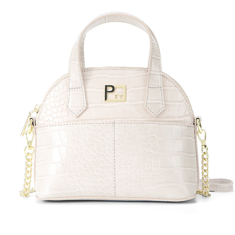 Dames handtas grote capaciteit schoudertas modieuze crossbody tas originele leren multi pocket dames schoudertas