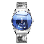 Mode heren Net rood waterdicht quartz herenhorloge 