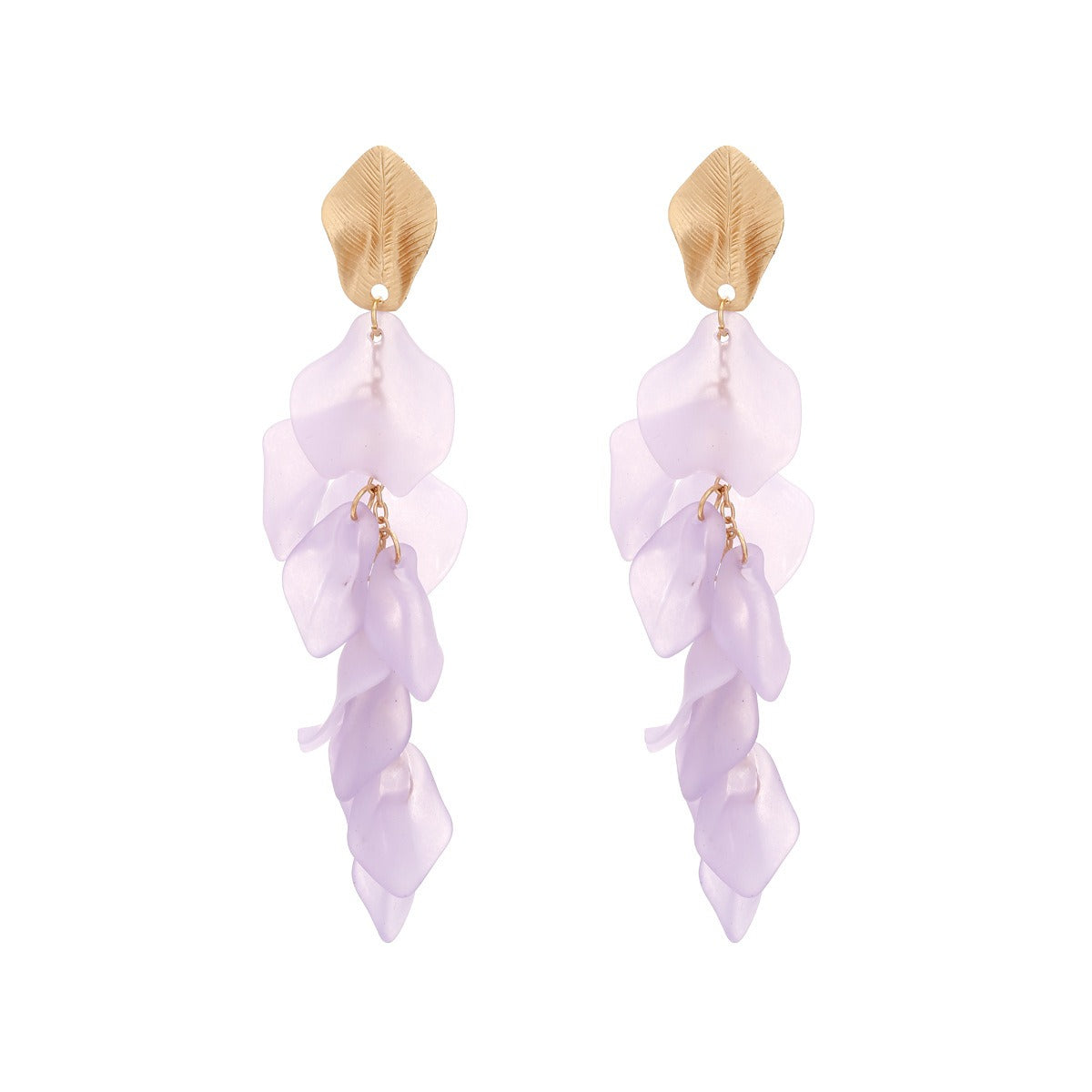 Tassel earrings exaggerate retro niche earrings for women