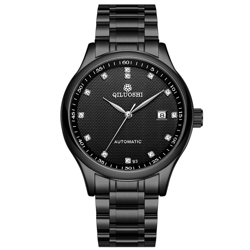 Orologio meccanico automatico impermeabile da uomo, casual e alla moda