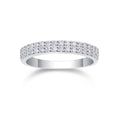 Women Luxury Ring 925 Sterling Silver Moissanite Diamond Ring High Quality Silver Platinum Women's Engagement Ring