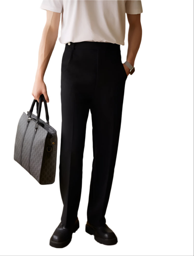 Fashion Straight Casual Long Pants Men's Thin