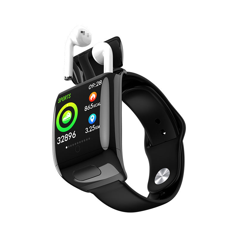 Braccialetto sportivo Fashion M8 con auricolari TWS 2-in-1, Smartwatch Bluetooth
