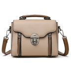Women's Fashionable Shoulder Bag Multi Pocket Handbag Large Capacity Original Leather Women's Retro Portable Shoulder Bag