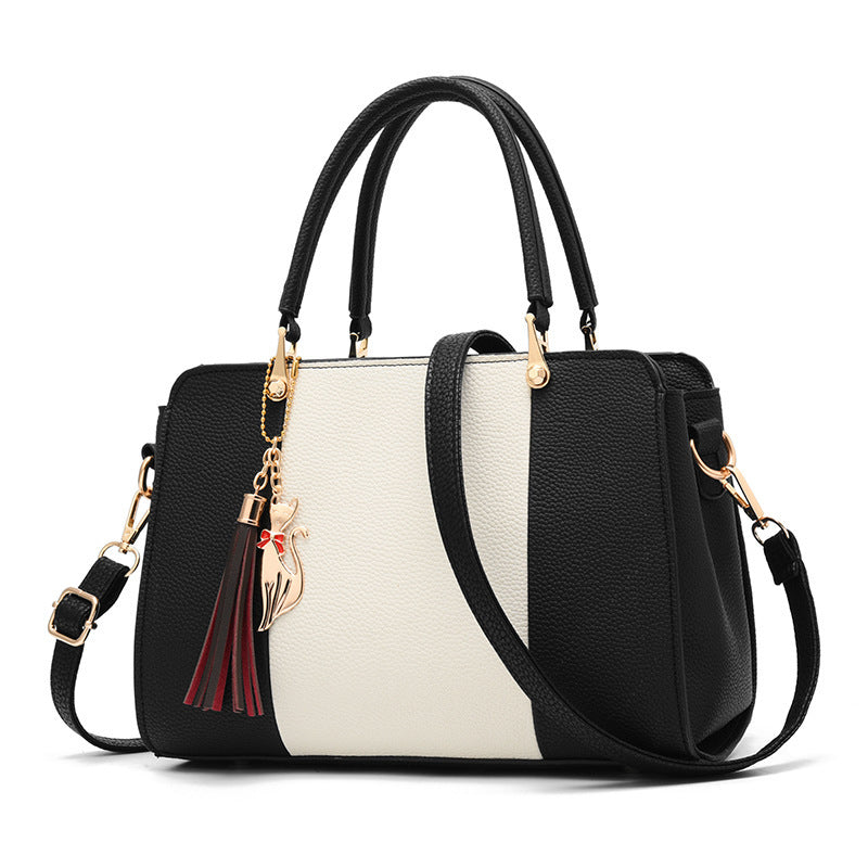 Luxe handtas voor dames, meerdere ritsvakken, grote capaciteit, originele leren crossbodytas, schoudertas voor dames