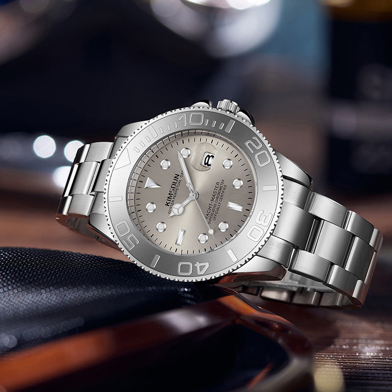 Orologio al quarzo da uomo, sportivo, per il tempo libero, con calendario, multifunzionale, di lusso, personalizzato, al quarzo, da uomo.