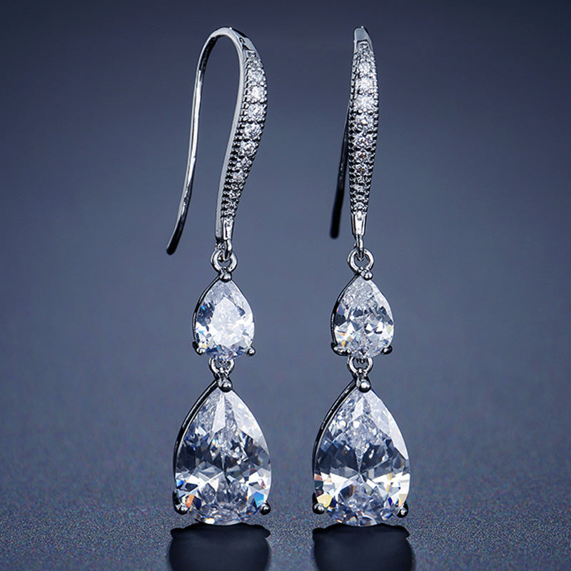 Female Simple Banquet All-match Earrings