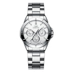 CHENXI Couple Watches Gift Lover Watches Fashion Women Stainless Steel Waterproof Quartz Wrist Watch