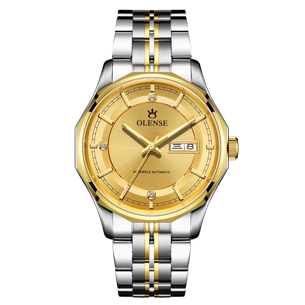 Orologio automatico da uomo OLENSE GA8030 di lusso di alta qualità