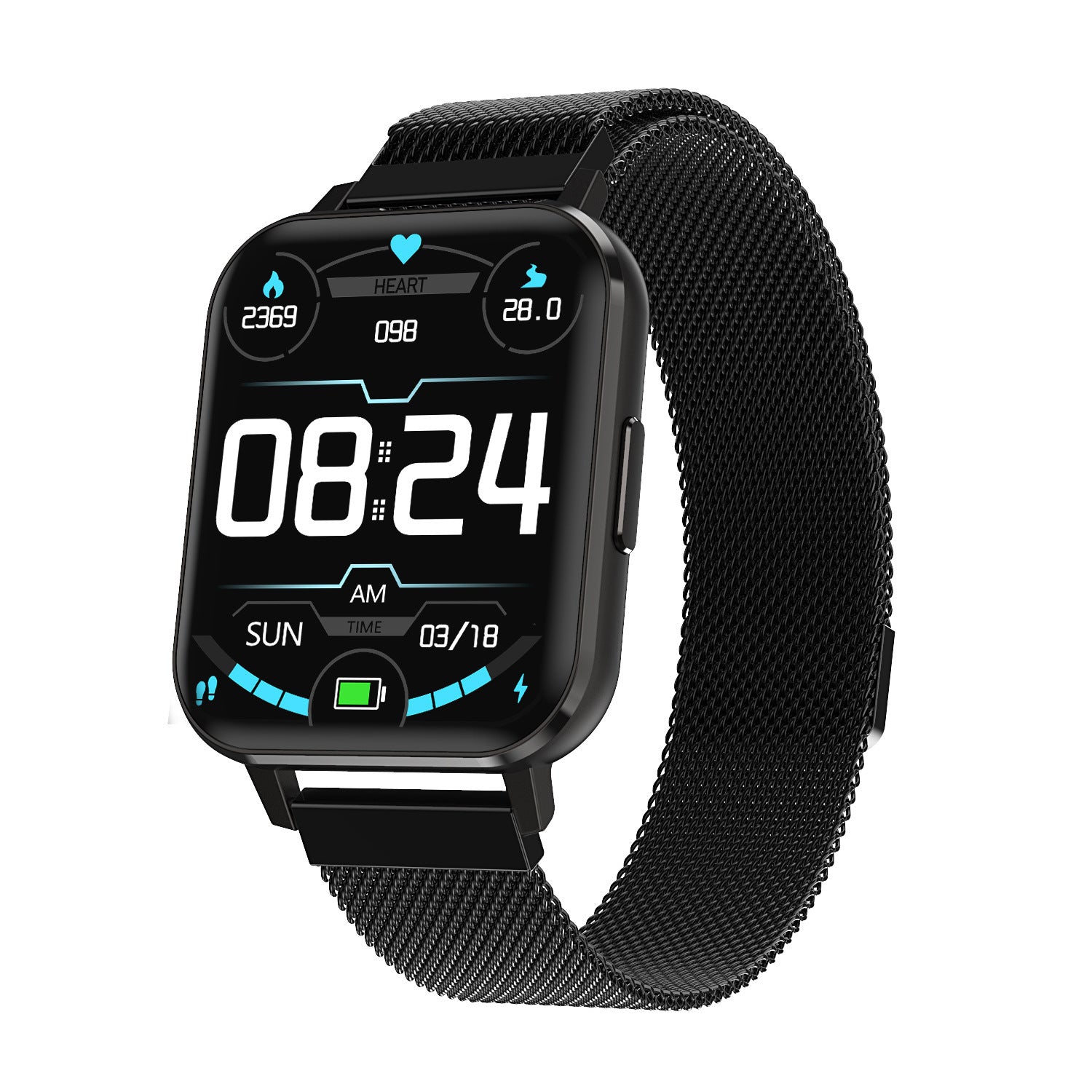 Smartwatch sportivo Bluetooth alla moda