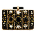 Luxury Fashion Evening Bag Diamond Rhinestone Handbag Ladies Wedding Clutch Women Purse Clutch for Party Wedding - Acquisti Online