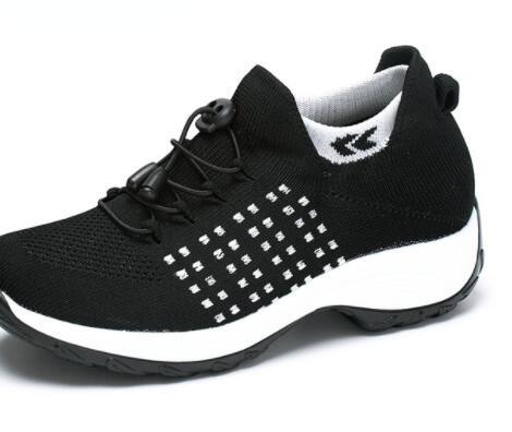 Women's Spring And Summer New Casual Flying Knit Sneakers - Acquisti Online