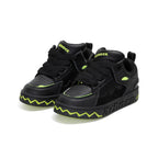 Puff Shoes Black Tail Comfortable Couple Sneakers