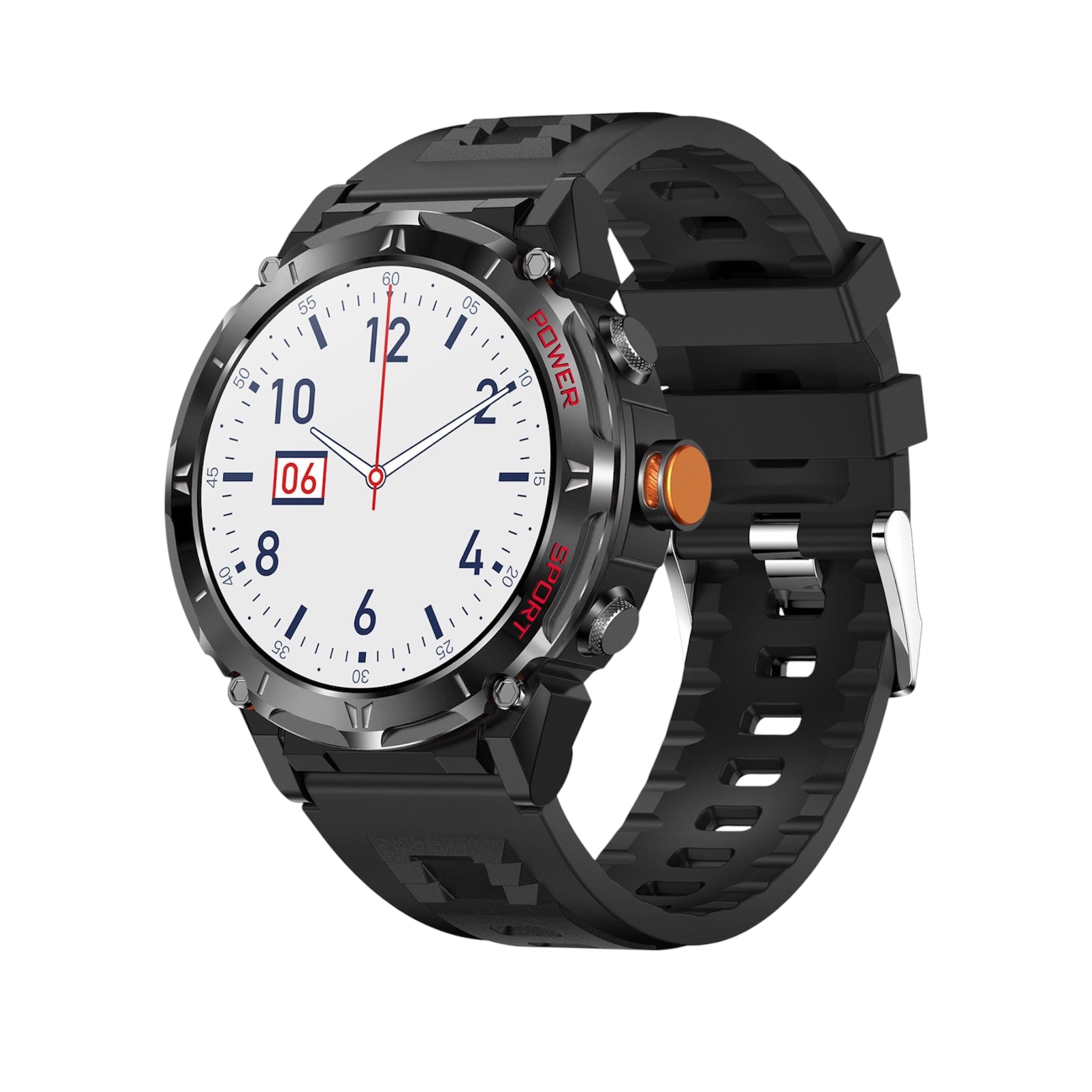 Nuovo orologio intelligente Y18 da uomo con Bluetooth, chiamata Bt, modalità multifunzione, salute, GPS, monitoraggio della pressione dell'altitudine, orologio con promemoria intelligente