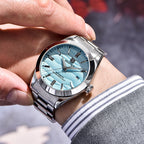 BENYAR Men's Mechanical Wristwatches Luxurys Automatic Diving Watches 5bar Waterproof Stainless Steel Watch Simple Fashion Calendar Luminous Watch - Acquisti Online