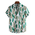 Mode Shirt Creatief Printpatroon Revers Shirt
