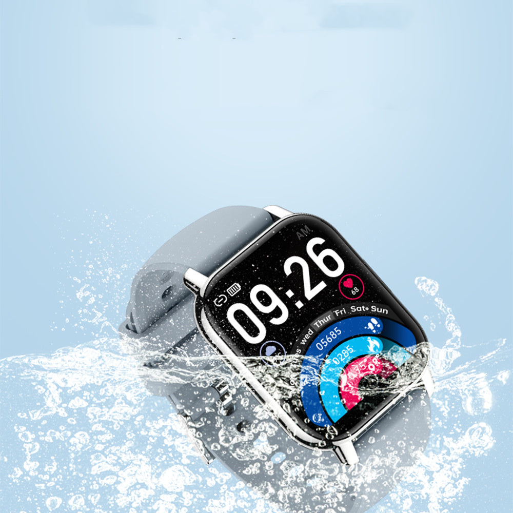 Orologio intelligente P66 Bluetooth con chiamata, frequenza cardiaca e pressione sanguigna
