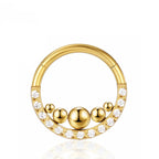 Piercing sieraden zirkoon neusring sluiting ring