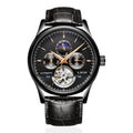 Orologi da uomo LIGE di lusso, orologio da polso automatico con tourbillon, sportivo, impermeabile, meccanico, per uomo.