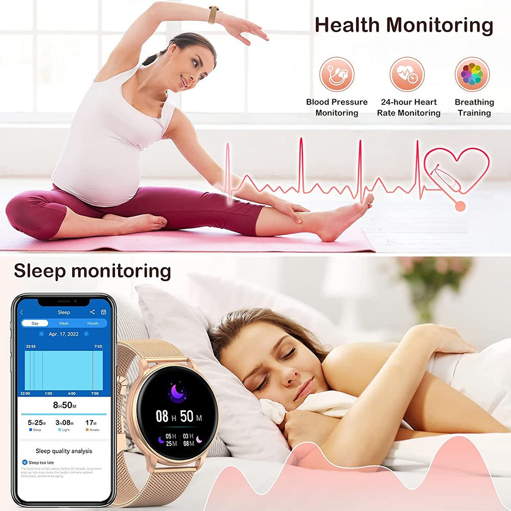 Smart Watch Bluetooth BT Call Heart Rate Blood Pressure Monitor Smart Reminder High Quality Display Waterproof Multifunction Mode Smart Watch - Acquisti Online
