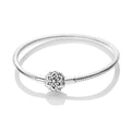 Women Fashionable Bracelet Copper Plated 925 Silver Bracelet Starfish Shell Turtle Basic Chain Women Fashion Bracelet
