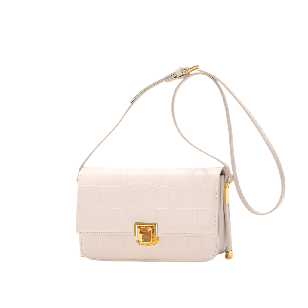 Women's Fashionable Small High-quality One-shoulder Messenger Bag Cowhide Leather Horizontal Square Crossbody Shoulder Bag