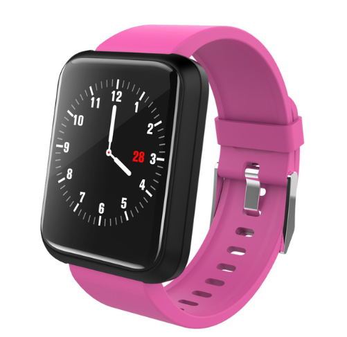 Braccialetto intelligente per pressione sanguigna, frequenza cardiaca, sport, uomo e donna, con grande schermo a colori, braccialetto Bluetooth