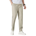 Fashionable Ice Silk Pants Quick-drying Thin Loose Straight Men's