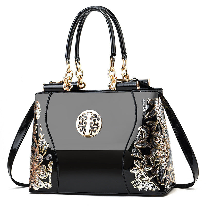 Dames handtas met meerdere ritsvakken, grote capaciteit, luxe schoudertas, diagonale crossbody, modieuze damestas