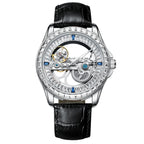 Men's watch top brand luxury watch for men automatic mechanical watch hollow out diamond color fashion men's watch montre homme