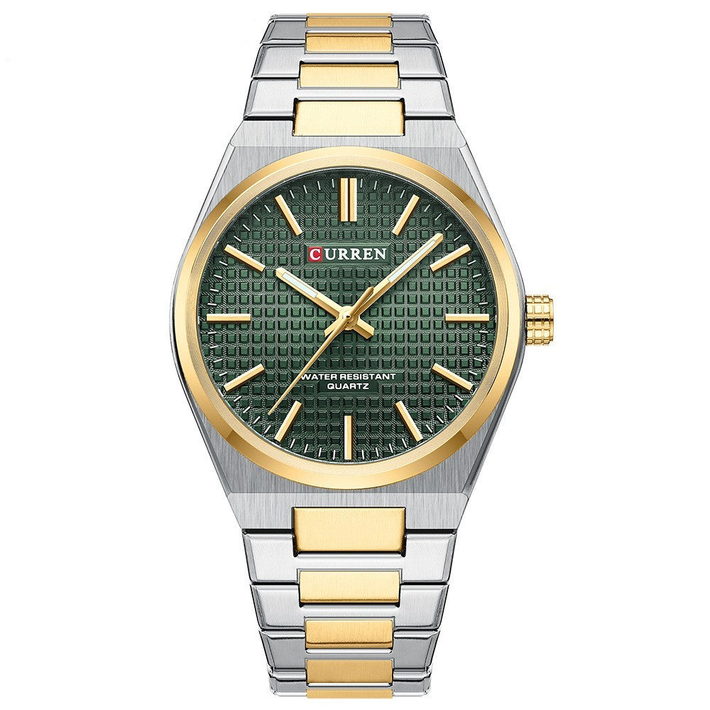 Men's Simplicity Grid Quartz Business  Men's Watch
