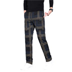 Men's Plaid Casual Pants All-matching