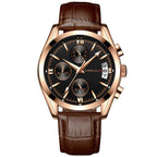 CUENA 6811 Ultra Thin Belt Mesh Men's Quartz Watch with Minimalist Calendar Fashion Waterproof Men's Watch Men's Multi-functional Watch