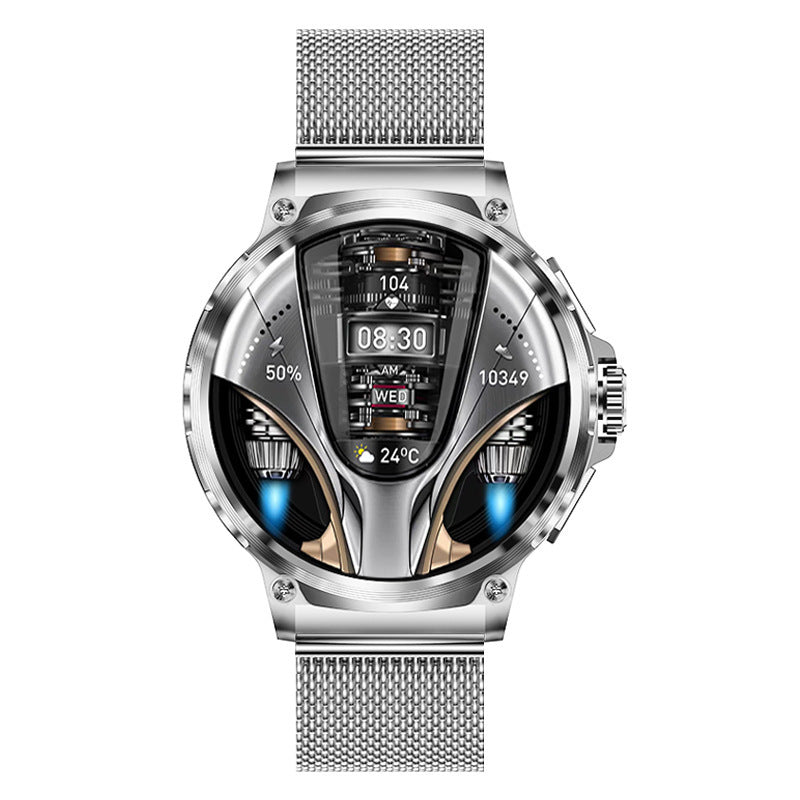 Orologio intelligente Bluetooth con chiamata, frequenza cardiaca, ossigeno nel sangue, multisport