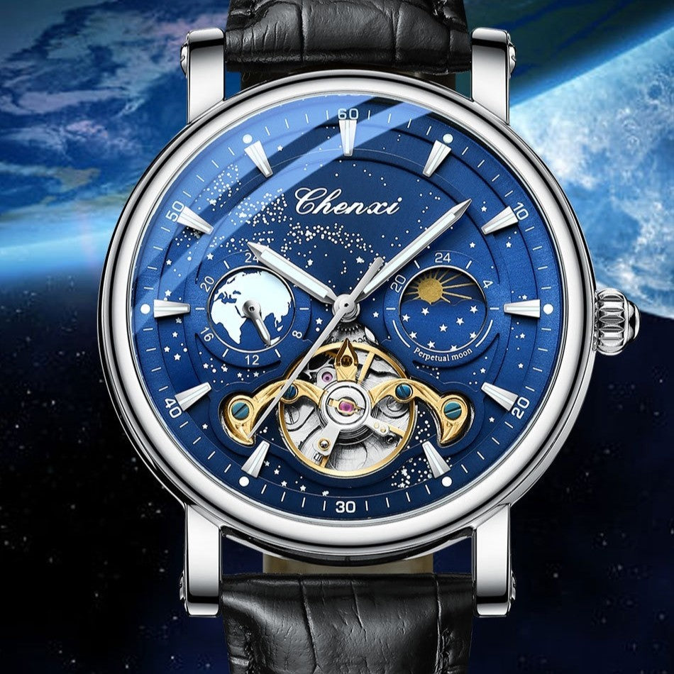CHENXI 8872 Man Automatic Business Casual Tourbillon Watch - Acquisti Online