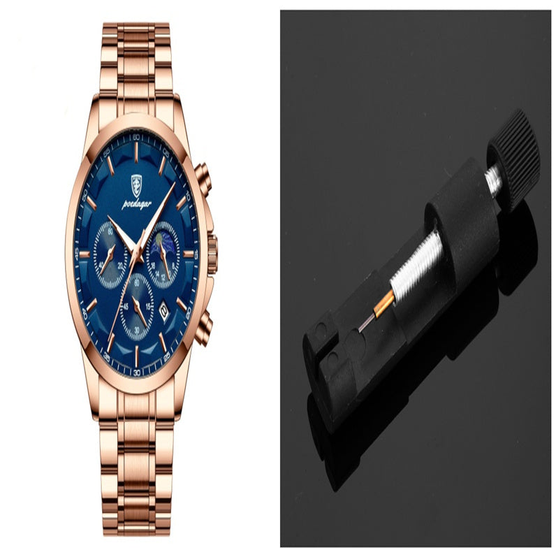 Orologi sportivi da uomo, orologio al quarzo multifunzionale e impermeabile