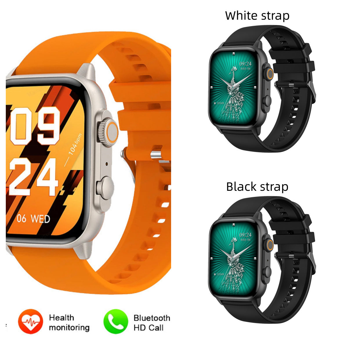 Orologio intelligente multifunzionale con chiamata Bluetooth