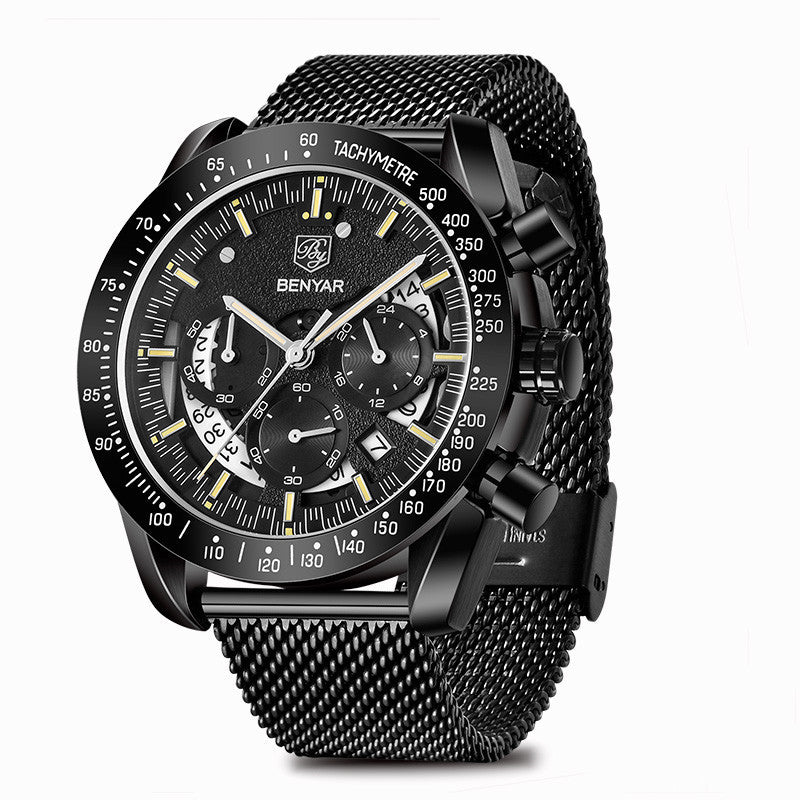 Orologio al quarzo impermeabile alla moda da uomo