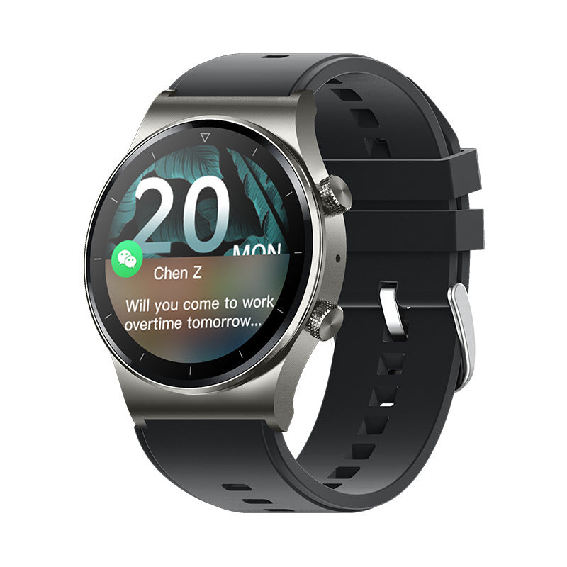 Orologio intelligente Bluetooth con chiamata, rilevamento della frequenza cardiaca in tempo reale, modalità sportive multiple, impermeabile, promemoria intelligente, orologio intelligente