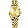 LIGE Top Luxury Elegant Watch for Women Waterproof Luminous Date Ladies Watch Stainless Steel Quartz Women's Watches