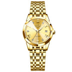 LIGE Top Luxury Elegant Watch for Women Waterproof Luminous Date Ladies Watch Stainless Steel Quartz Women's Watches