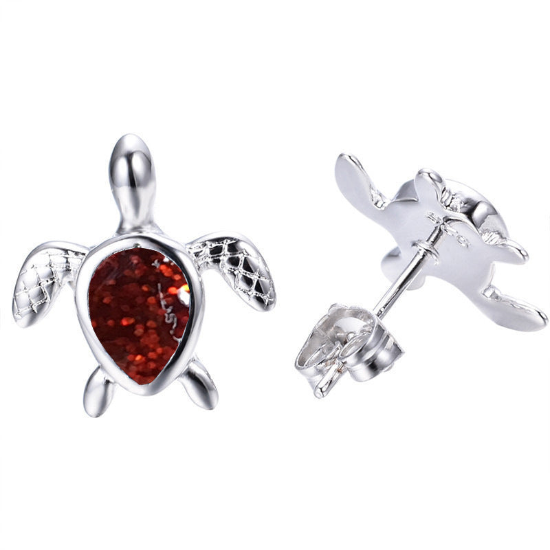 Fashion small turtle Women's earrings